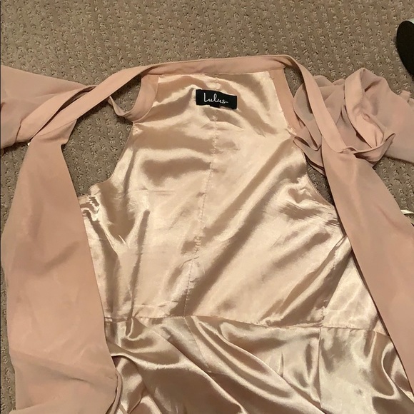 Gorgeous peach prom dress - Picture 6 of 10